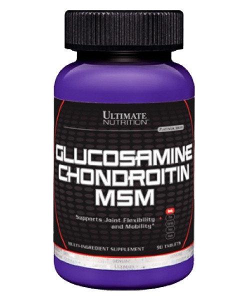 Хондропротектор Ultimate Nutrition Glucosamine & Chondroitin MSM 90 tabs