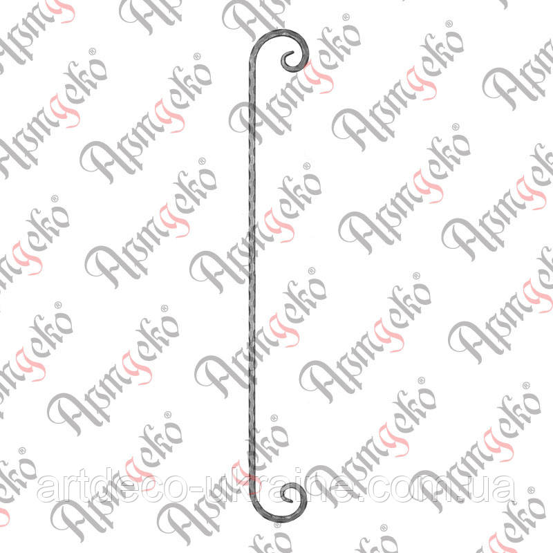 Завиток 115х900х12 вальц. Арт. 12.622, фото 1