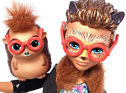 Лялька Енчантималс Еж Хіксбі та Поїнтер Enchantimals Hixby Hedgehog Doll&Pointer