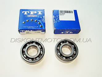 Подшипники коленвала Yamaha JOG 50 3KJ Artistic ,Aprio 6204/C3 "TPI" (Taiwan)