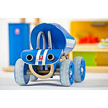 Дерев'яна іграшка машинка з бамбука "E-Truck" 