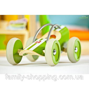 Дерев'яна іграшка машинка з бамбука "E-Racer Suzuka"