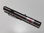 Лазерна указка HJ-1206, червоний лазер, живлення 1хААА, фото 3