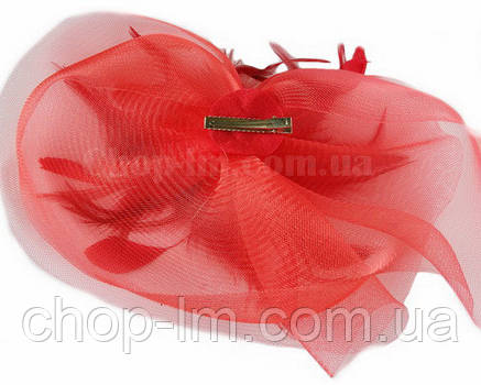 Вуалетка "Екстра" червона, фото 2