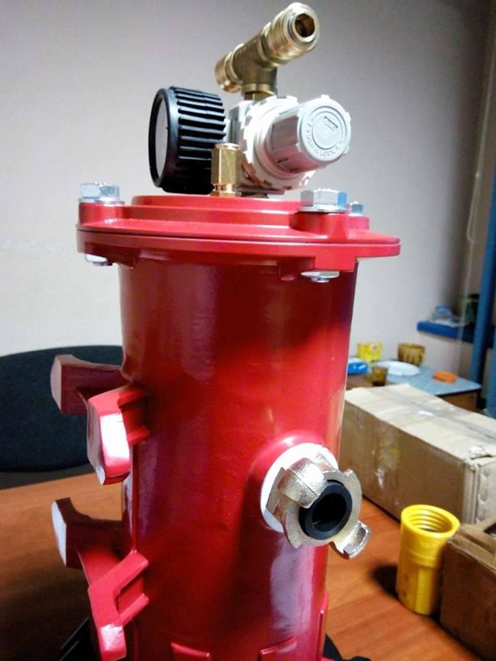 Фильтр дыхания пескоструйщика BAF-1 Contracor, двухпостовой - фото 5 - id-p406399346