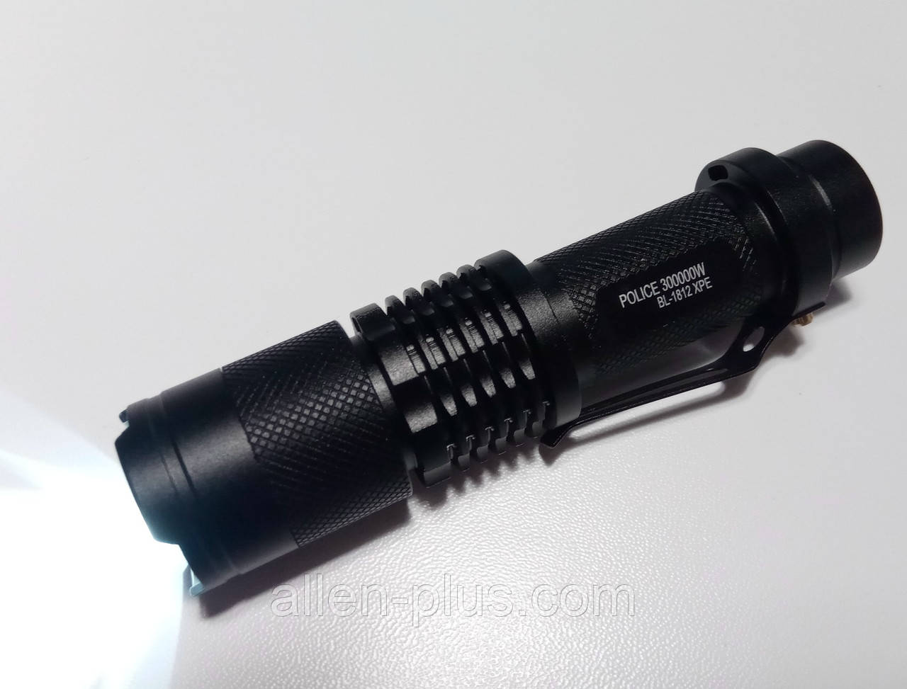 Ліхтар компактний Police/Bailong BL-1812 XPE, акумулятор 18650, zoom