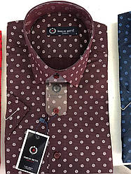 РОЗПРОДАЖ! Сорочка з коротким рукавом Emilio Betti slim