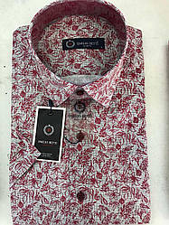 РОЗПРОДАЖ! Сорочка з коротким рукавом Emilio Betti slim