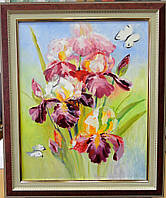 Картина "Іриси та метелики"