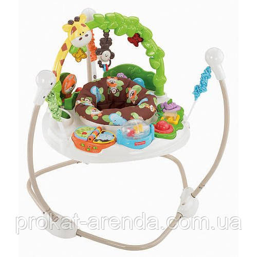 Напрокат дитячі стрибуни Fisher-Price "Дикі джунглі"