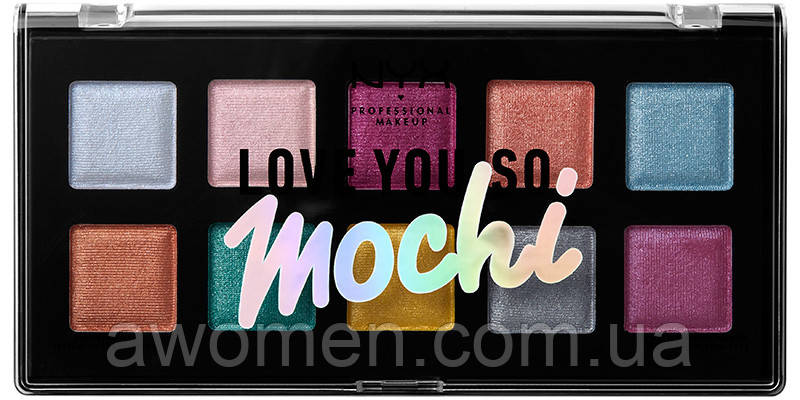 Тени NYX LOVE YOU SO MOCHI EYESHADOW PALETTE (Electric Pastels) - фото 1 - id-p691497078