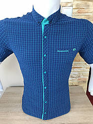 Акція! Сорочка короткий рукав Stendo жатка