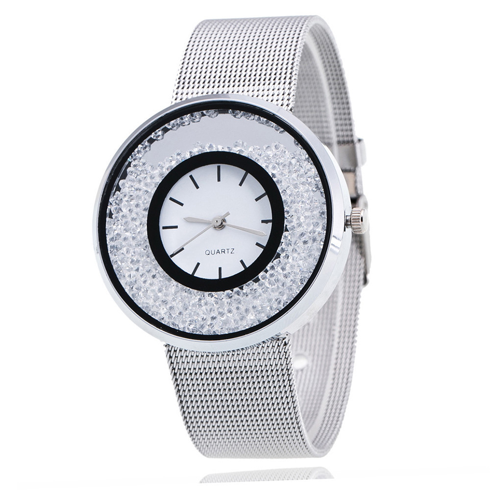 Жіночі годинники Classic steel срібного кольору