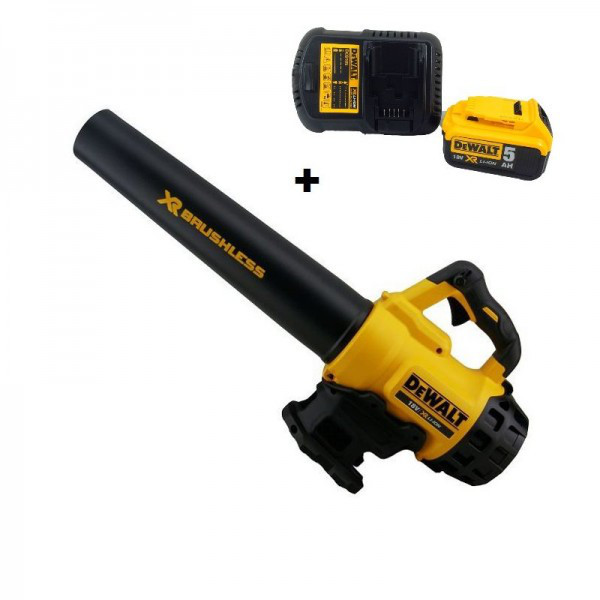 Повітродувка безщіткова акумуляторна DeWalt DCM562P1