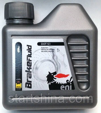 Синтетична гальмівна рідина ENI Brake Fluid DOT 5.1 (0.25л)