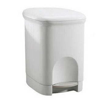 Кошик пластмасова з педаллю 16л