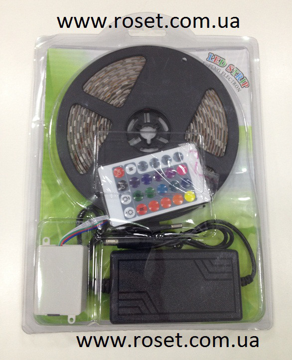 Світлодіодна стрічка LED String SMD 5050 RGB 5 м.