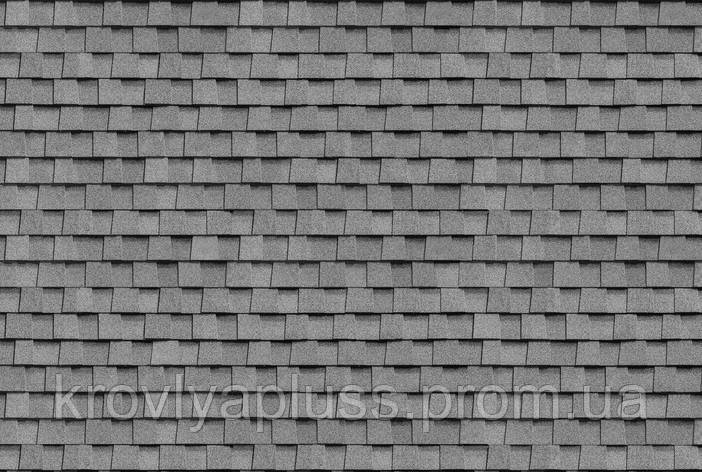 Гнучка черепиця SHINGLAS Ранчо сірий, фото 2