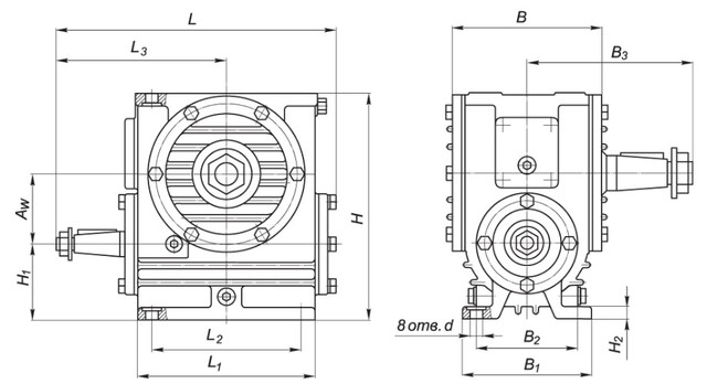 Редуктор Ч купити
