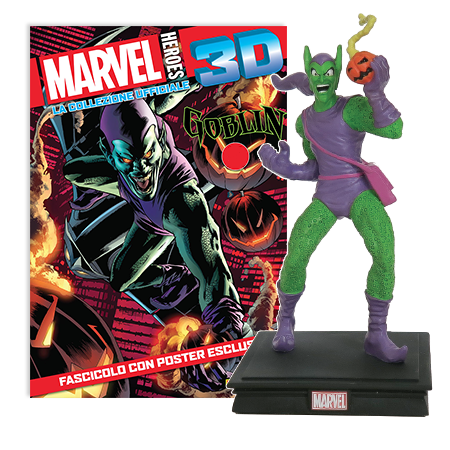 Мініатюрна фігура Герої Marvel 3D №07 Зелений гоблін (Centauria) масштаб 1:16, фото 1