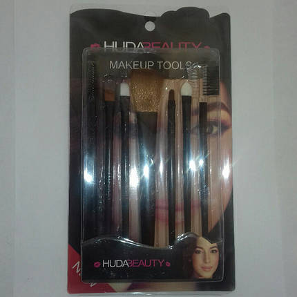 Набір 7 кистей для макіяжу Huda Beauty makeup tools, фото 1