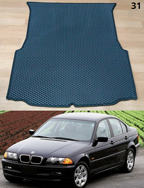 Килимок ЕВА в багажник BMW 3 E46 '98-06, седан, фото 1