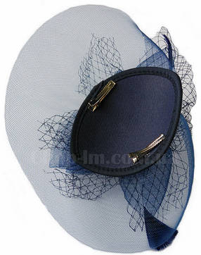 Вуалетка "Встріча" темно-синя, фото 3