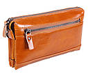 Чоловік шкіряний клатч WHEAT005-5 Рудий, фото 2