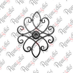 Розетка 530х420х12 невальц. Арт. 13.018.02