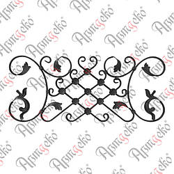 Розетка 370х880х14х7 Арт. 13.042.01