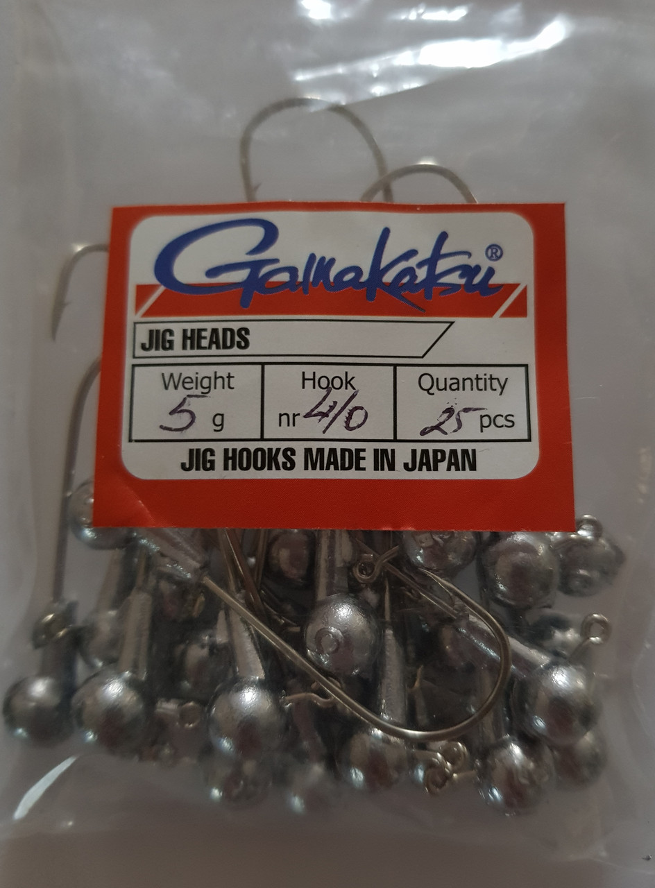 Джиг-головка Gamakatsu (25 шт.) 5 г крNo4/0