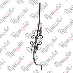 Стійка гнута 950х160х190х12 вальц. Арт. 20.031