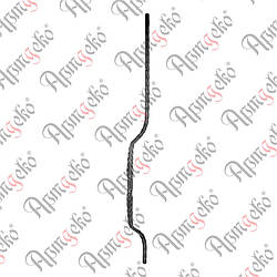 Стійка гнута 950х30х90х12 вальц. Арт. 20.052