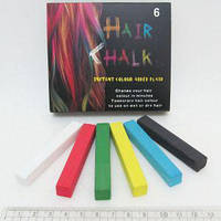 Мел для волос 6 цветов "Hair chalk" 8357-6 (6,5x1x1 см.)