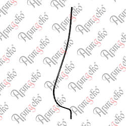 Стійка гнута 950х10х195х10 вальц. Арт. 20.010.10