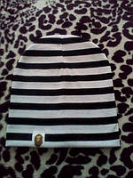 Шапка дитяча в смужку