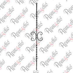 Стійка 950х155х12 невальц. Арт. 21.028