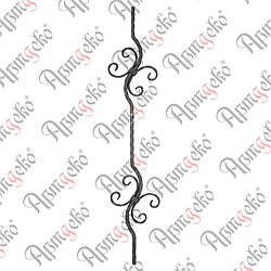 Стійка 950х180х12 вальц. Арт. 21.013