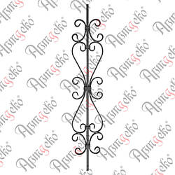 Стійка 950х175х12 невальц. Арт. 21.016