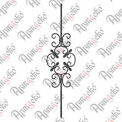 Стійка 950х240х12 вальц. Арт. 21.017