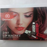 Блиск для губ Dermacol 16 h LIP COLOUR 2in1 lip magnet create exclusive beauty lips 10шт/уп