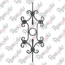 Стійка 950х375х12 вальц. Арт. 21.018