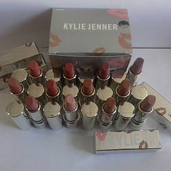 Помада Kylie Jenner lipstick 12 натуральних відтінків в упаковці, фото 1