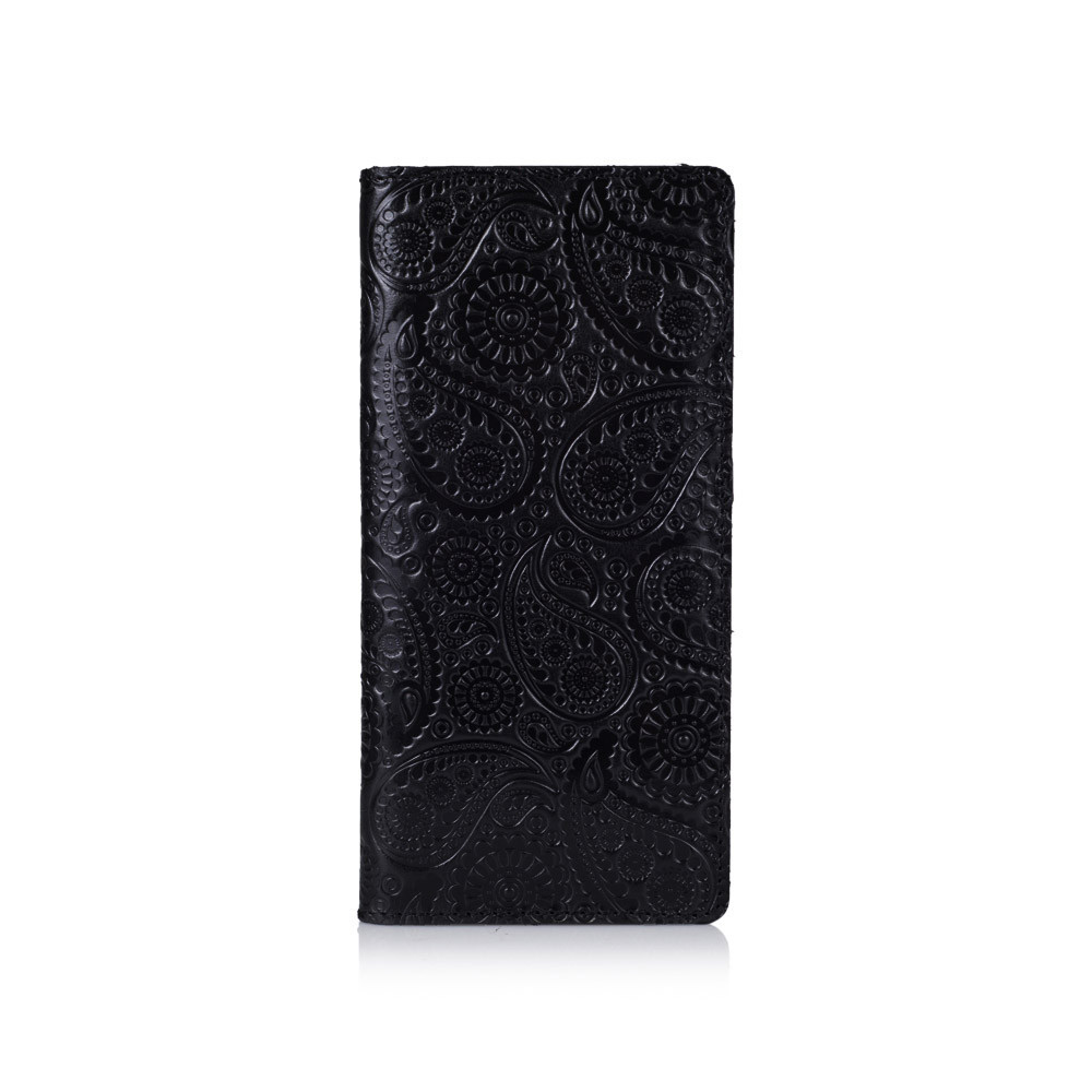 Гаманець універсальний із натуральної шкіри з художнім тисненням "Buta Art", фото 1