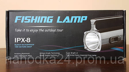 Потужний ліхтар для підводного полювання Police IPX8 CREE XM-L2 T6, фото 1