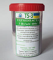 Невисихна термопаста TS-3 банка 100 г. 3-3,2 Вт/(м•К) від виробника