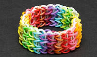 Гумочки для плетіння браслетів Loom Bands Colorful