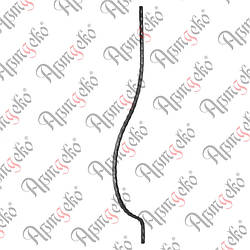 Стійка гнута 950х12х190х12 вальц. Арт. 21.135.01