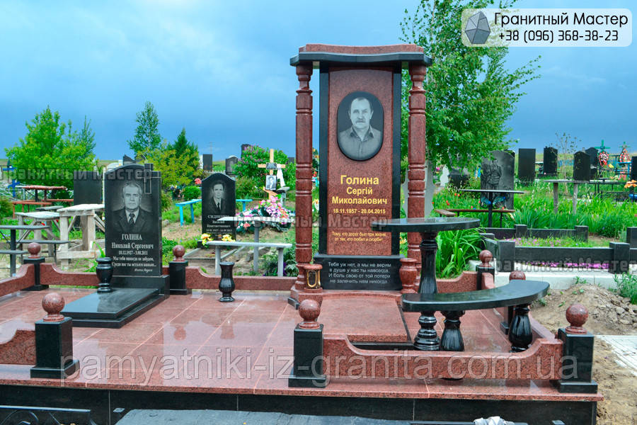 Гранітний пам'ятник № 166