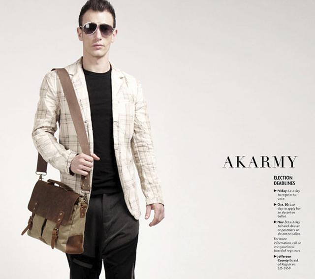 чоловічий портфель Akarmy